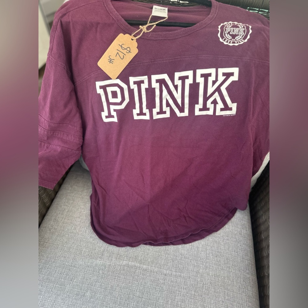 Pink Oversize Tee Size L